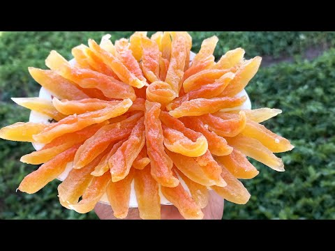 Видео: Очень вкусный ,блестяшый цукат из #дыни /Արևաշող,Փայլուն համեղ սեխի չիր/Shiny, delicious dried melon