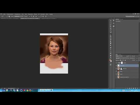 Видео: Портрет по фото/техника быстрой имитации масла. Часть 2