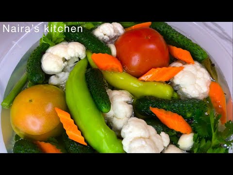 Видео: 👌 Անմահական Խառը Թթու ✨ Ճիշտ Աղաջուր, Ինչպես Պահել, Նրբություններ, Խորհուրդներ Mixed Pickle Соленья