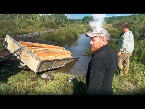 Видео: Техника не выдерживает ДОРОГУ ЯРОСТИ до дедовского дома