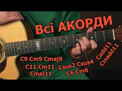 Видео: Всі АКОРДИ | ТЕОРІЯ МУЗИКИ