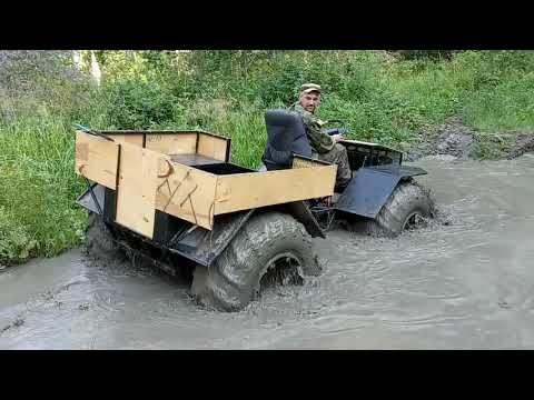 Видео: Ремонт чудо коня. На кордон на каракате. Снова небольшая поломка.