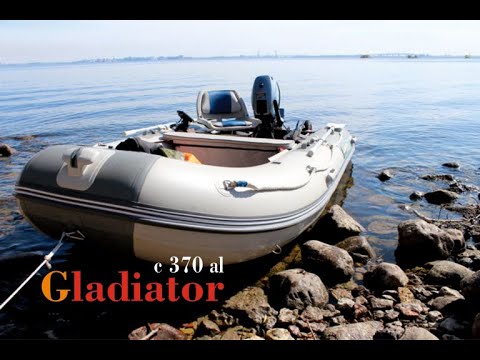 Видео: Лодка Gladiator C 370 al