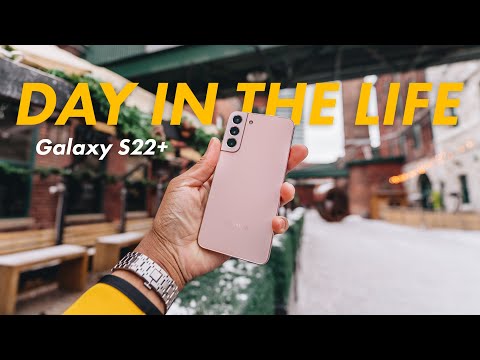 Видео: Реальный день из жизни с Samsung S22+ (тест аккумулятора и камеры)