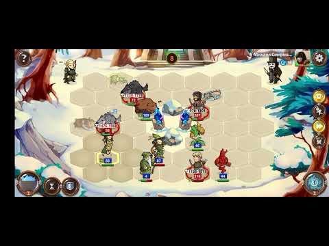 Видео: Эльфы против разбойников Braveland_Heroes Браведэнд