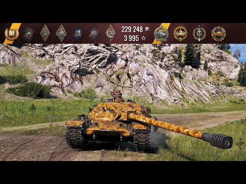 Видео: XM57; Время для шоу на имбовом танке – 8.8К урона, 9 фрагов | World of Tanks