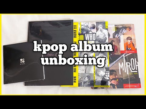 Видео: РАСПАКОВКА АЛЬБОМОВ BTS - Wings, Stray Kids - Mixtape, I am WHO, MIROH | k-pop album unboxing