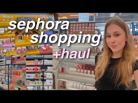 Видео: Видеоблог о шопинге Sephora | + Подборка косметики и средств по уходу за кожей