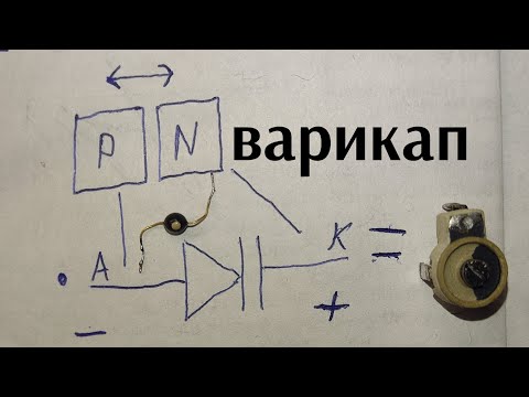 Видео: Варикап зачем и как работает, наглядно.