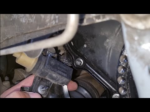 Видео: Замена клапана управления малой турбиной Renault Espace 5 1.6 dCi R9M 452 Biturbo.