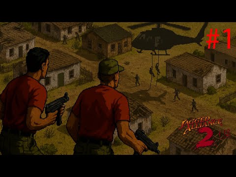 Видео: Высадка в Омерте | Jagged Alliance 2 1.13 7609 + Seven AI + AR + SDO | #1