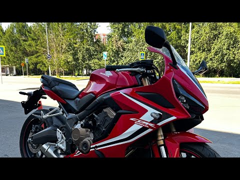 Видео: Honda CBR650R без пробега по РФ в отличном состояние из Японии