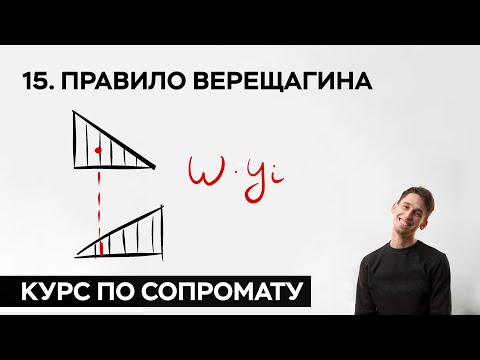 Видео: 15. Правило Верещагина ( практический курс по сопромату )