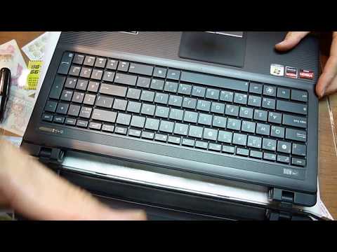 Видео: Быстрая разборка и сборка ноутбука ASUS X53U K53U