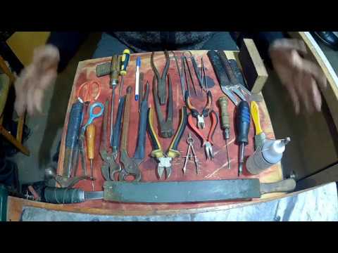 Видео: Обзор  моего   инструментов для ремонта обуви