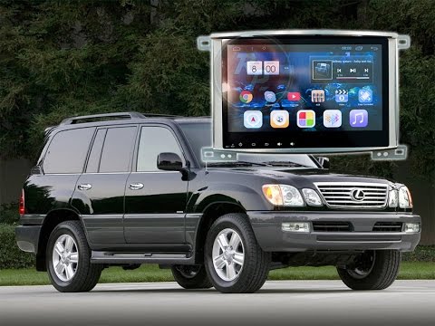Видео: Магнитола для Lexus LX470 на android. RedPower 18383.