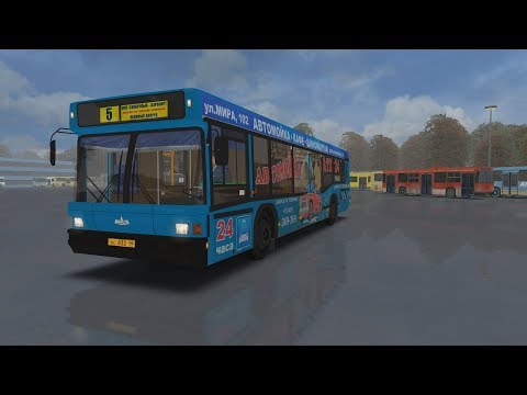 Видео: | OMSI2 | МАЗ-103.075 AC832 86 | карта Омнинск |