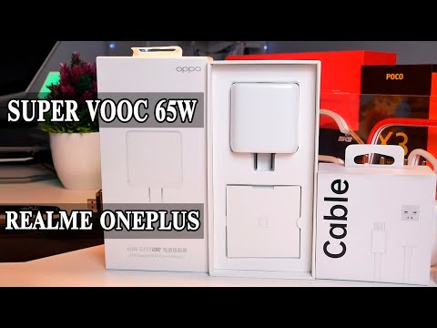 Видео: Оригинальное зарядное Realme, Oppo и OnePlus Super Vooc 65W