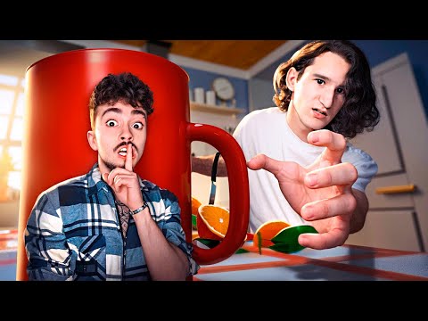 Видео: Я УМЕНЬШИЛСЯ И СПРЯТАЛСЯ В БЛОКЕ ОТ ДРУЗЕЙ!