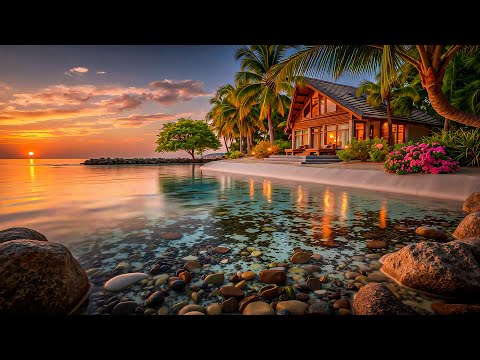 Видео: Tropical Chillout House Music ~ Закат, Пляжные Вайбы, Расслабляющий Дип-Хаус Микс