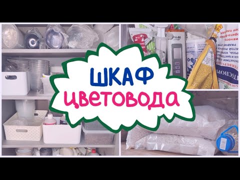 Видео: Шкаф ЦВЕТОВОДА | Хранение | Аптечка