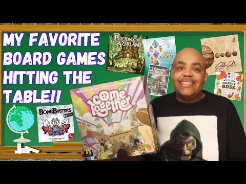 Видео: Мои любимые настольные игры, недавно появившиеся на столе