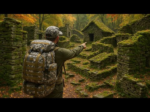 Видео: КЪМПИНГУВАМЕ САМО С ТОВА КОЕТО МОЖЕ ДА СЪБЕРЕМ В РАНИЦИТЕ СИ ( НАМЕРИХМЕ СТАРИННО СЕЛИЩЕ)