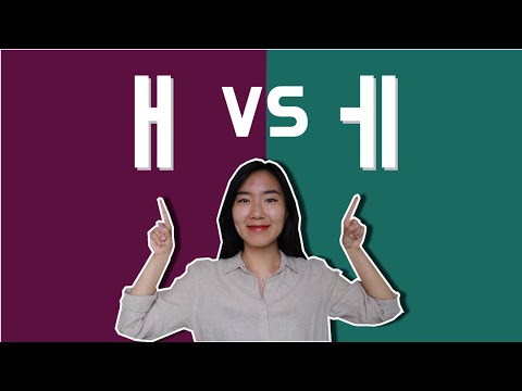 Видео: Разница между ㅐ и ㅔ | Корейское произношение