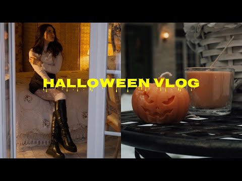 Видео: HALLOWEEN VLOG // СНЯЛИ ГОТИЧЕСКУЮ ВИЛЛУ | ДЕЛАЮ СВЕЧИ | КРАШУ ТЫКВЫ