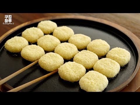 Видео: Тягучие и эластичные!! Налейте молока! Вкусный, упругий молочный ток! Рисовые лепёшки! Моти!