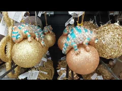 Видео: Ёлочные игрушки и не только в магазине "Твой дом". Москва.