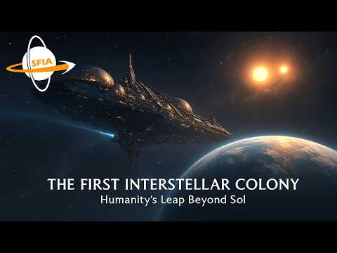 Видео: Первая межзвездная колония — прыжок человечества за пределы Солнца