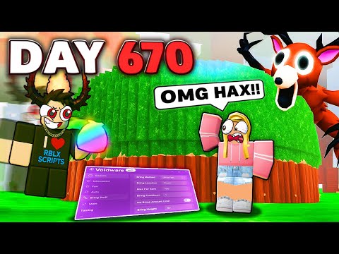 Видео: Я носил случайных игроков с помощью хаков в сценарии 99 ночей в лесу