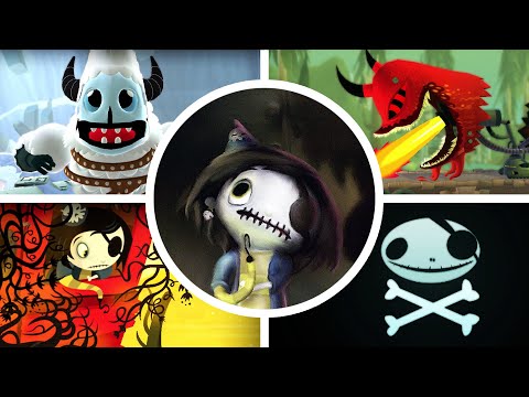 Видео: Страшная девчонка - Все боссы + Все 3 концовки