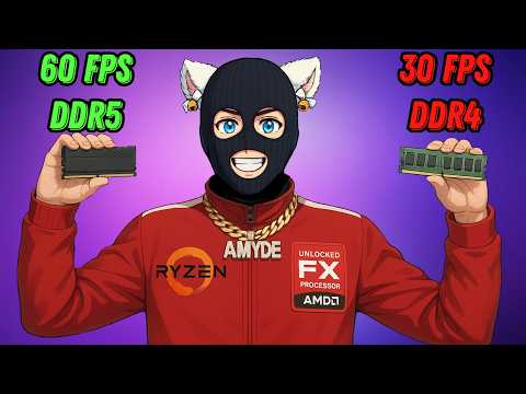 Видео: DDR4 - устарела ? Сравнение DDR5 VS DDR4 стоит ли обновлять оперативную память для игр в 2025 году ?