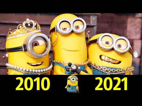 Видео: 😜 Миньоны - Эволюция (2010 - 2021) ! Все КороткоМетражки 😆!