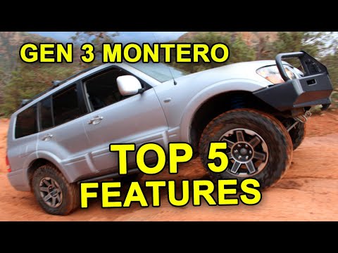 Видео: Пять моих любимых вещей в Mitsubishi Montero третьего поколения! Лучшие характеристики 2001–2006 ...
