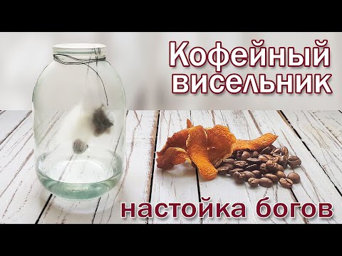 Видео: Рецепт настойки на кофе и самогоне/ Висельник на кофе... НАПИТОК БОГОВ!!!!!