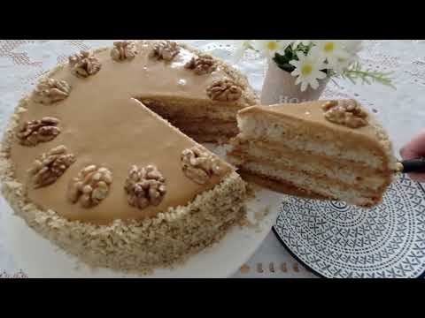 Видео: Торт Горіховий!  Walnut Cake! Домашній, смачний, простий, недорогий торт!