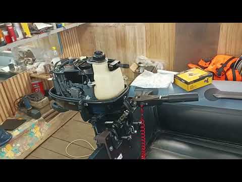 Видео: Лодочный мотор и транец