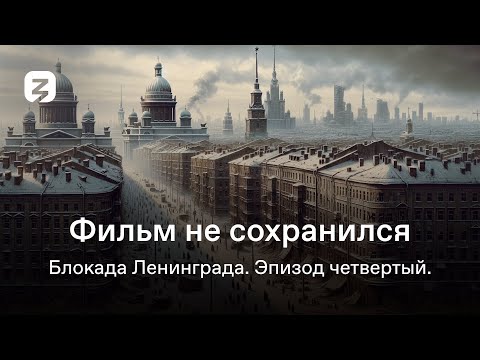Видео: Фильм не сохранился. Блокада Ленинграда. Эпизод четвертый.