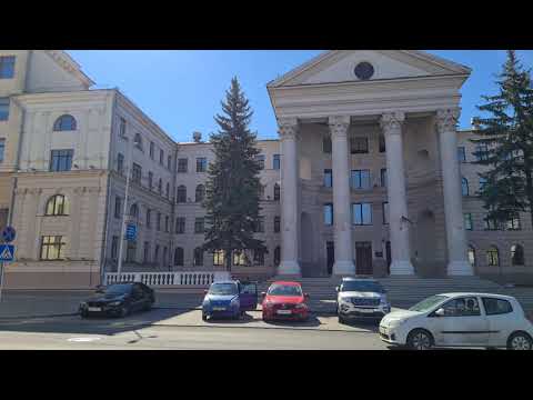Видео: Прогулка по утреннему городу Минск.