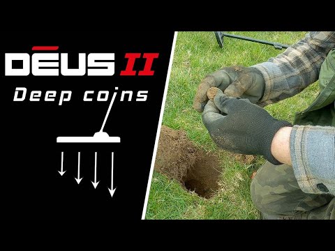 Видео: Металлоискатель — поиск монет на большой глубине