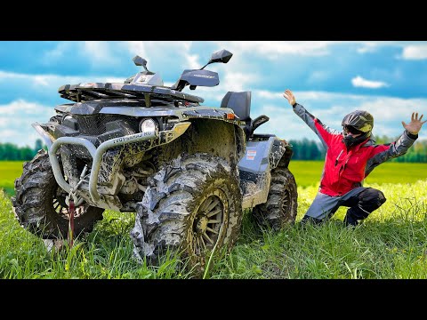 Видео: Показываю, на что способен новый литровый Гепард! Квадроцикл Stels Guepard 1000!