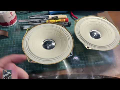 Видео: Sharp GF 700  Часть 1, отбеливание динамиков.