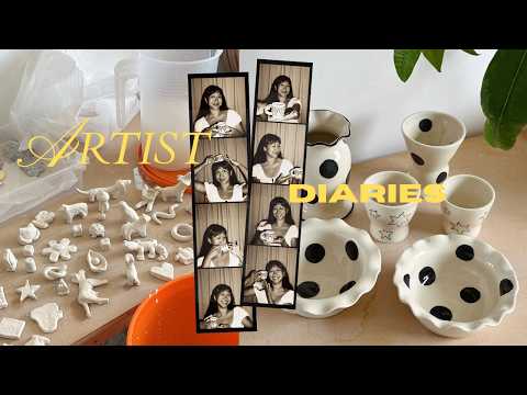 Видео: дневники художника-керамиста (осенний выпуск) ｡𖦹°‧⭑