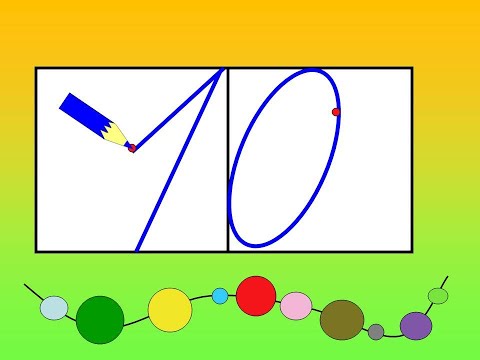 Видео: Число 10.  Состав 10.