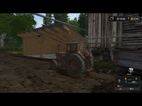 Видео: Починил трактор и запустил Топливный завод. Урожай засох на поле. Farming Simulator 17.#т40#фс17.