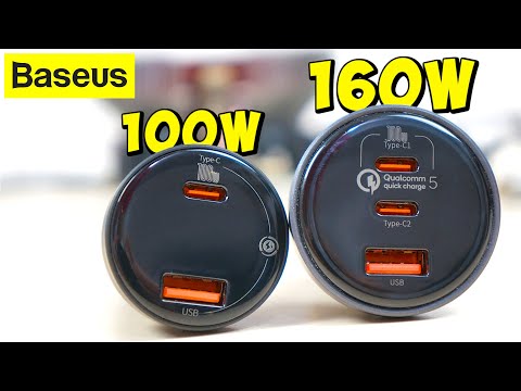 Видео: 😲 160 ВАТТ 👉 ОЧЕНЬ МОЩНЫЙ ЗАРЯДНИК В АВТО BASEUS CCZX-160C ⚡ POWER DELIVERY 3.0 PPS, QUICK GHARGE 5