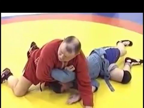 Видео: SAMBO Фёдоров А.С. Передняя подсечка в падении + узел.